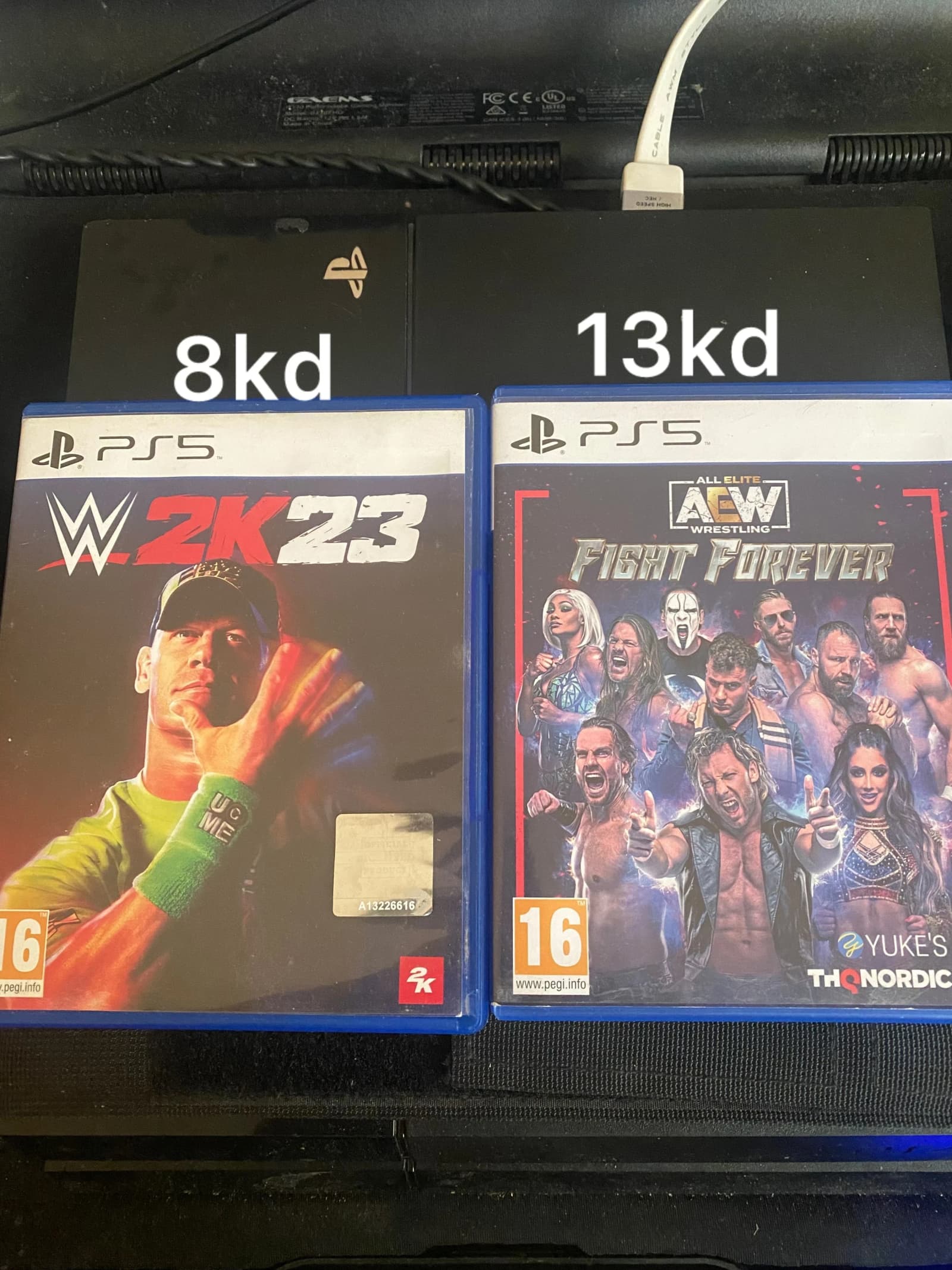 لعبة AEW و WWE23