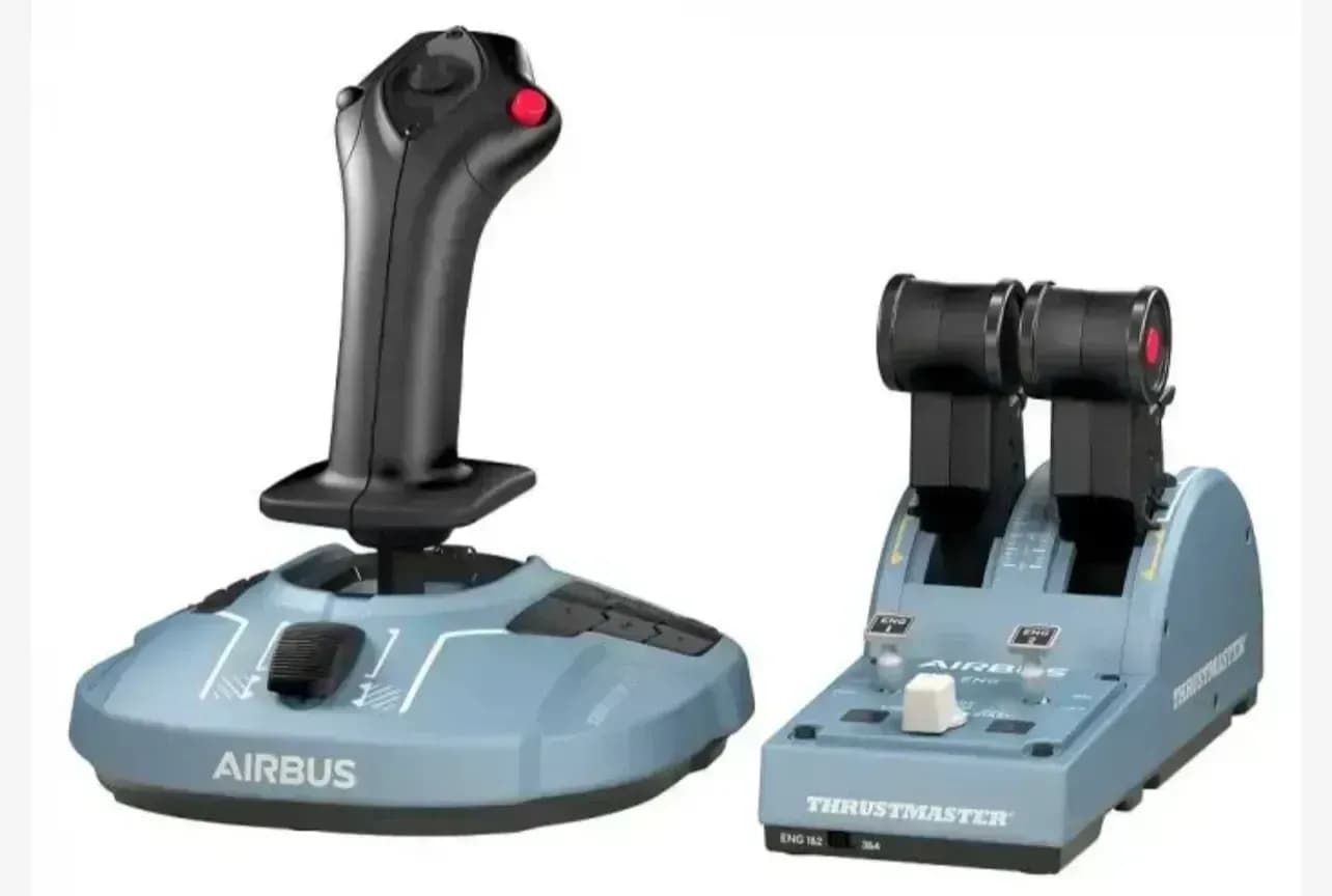 Thrustmaster flight سكان طياره للبيسي جديد