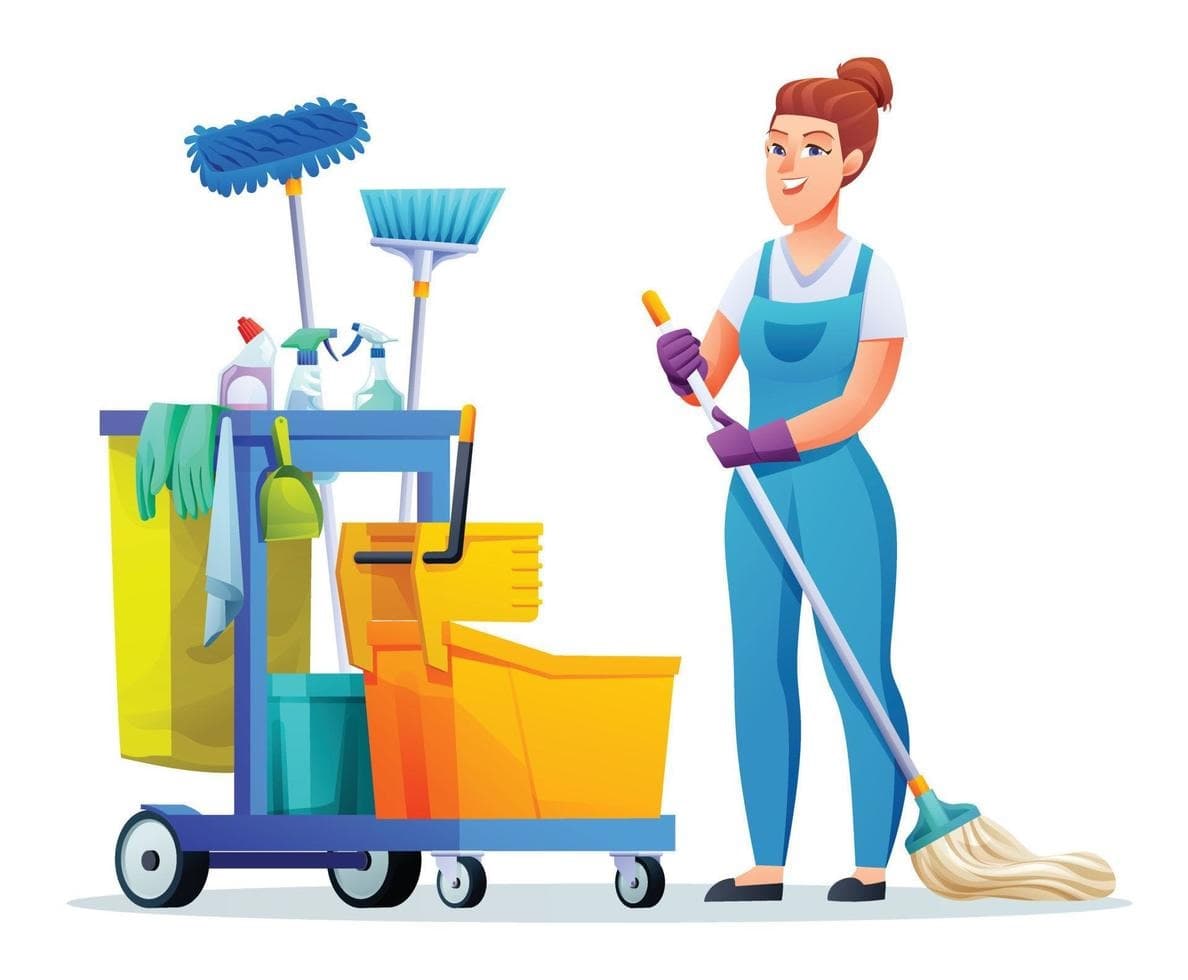 required 2 female cleaners for transfer